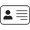 black office address icon